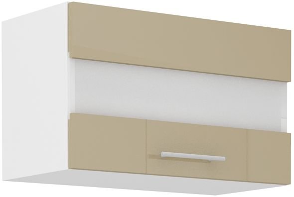 Wall cabinet 60 cm low display case Lara Cappucino 60 GUS-36 1F