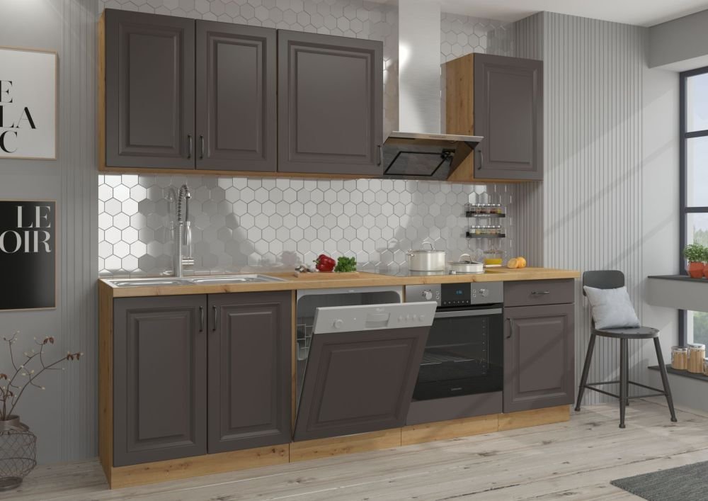 Base cabinet 15 cm Cargo Stillo artisan/graphite 15 D CARGO BB - Image 3