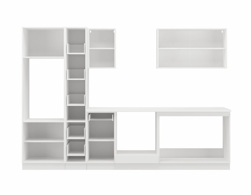 Kitchen set with countertop, kitchen 290 cm Toni skagerrak dark blue - Image 3
