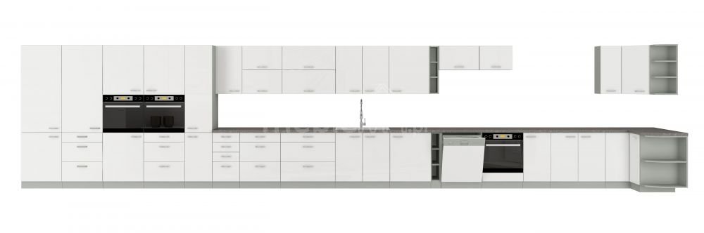 Upper hood cabinet Bianka 60 GU-36 1F - Image 4