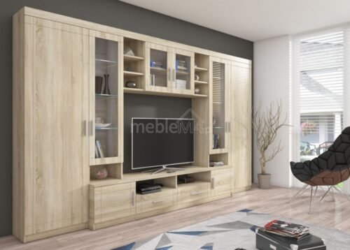 Paris Wall Cabinet, Sonoma Oak