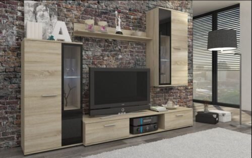 Salsa wall cabinet – Sonoma oak