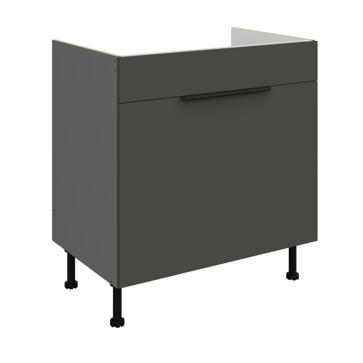 Base cabinet 80 cm, sink drawer, Aria 80 ZL 1S BB PREMIUM BOX - Image 5