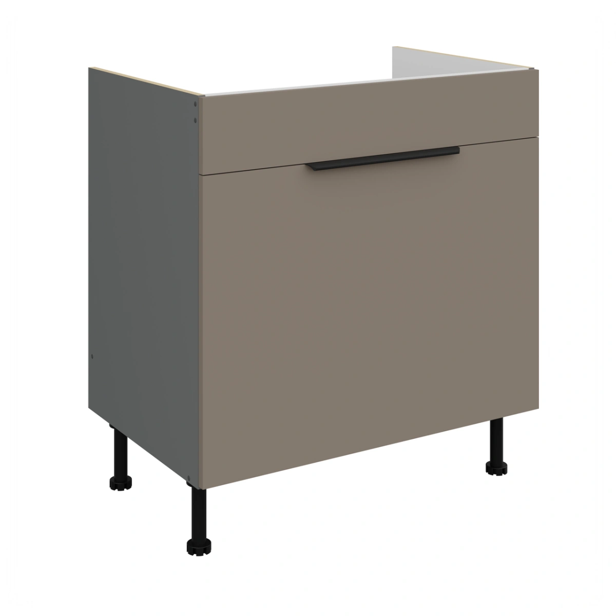 Base cabinet 80 cm, sink drawer, Aria 80 ZL 1S BB PREMIUM BOX - Image 4