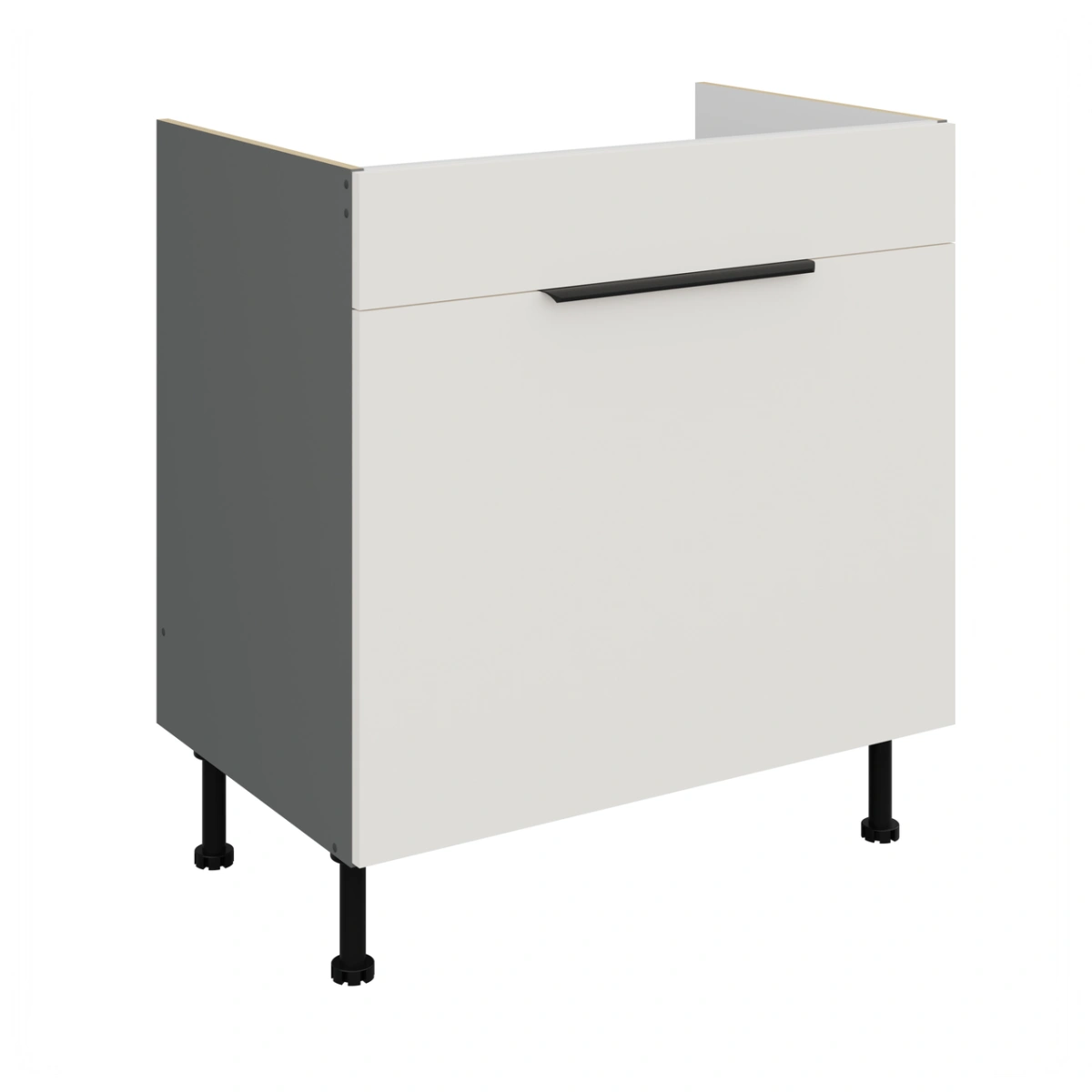 Base cabinet 80 cm, sink drawer, Aria 80 ZL 1S BB PREMIUM BOX - Image 6