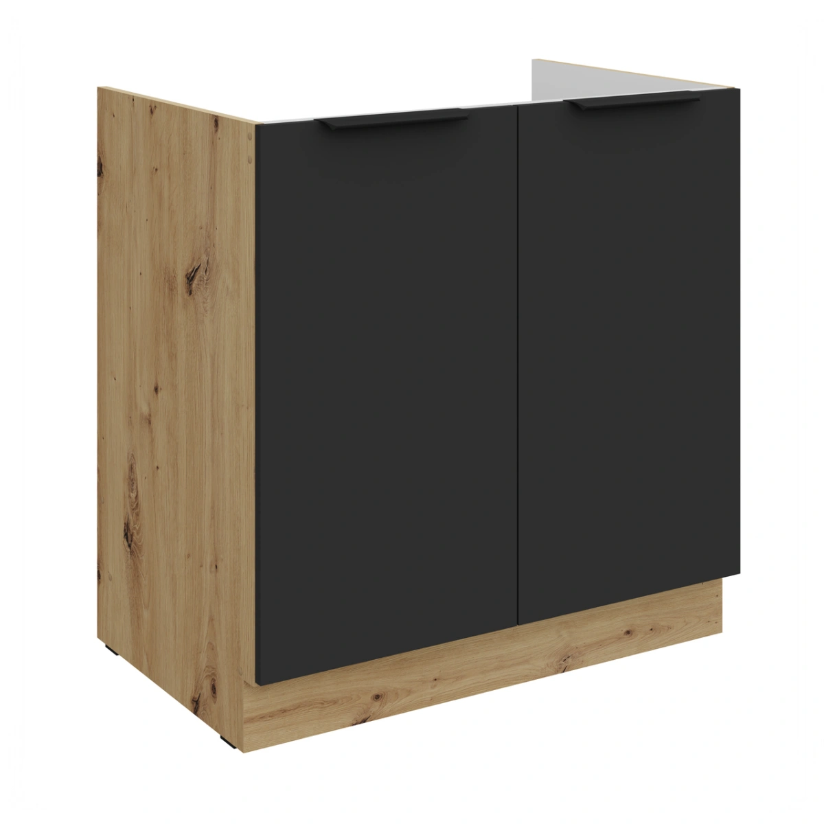 Base cabinet 80 cm, Aria 80ZL 2F BB sink, plinth - Image 6
