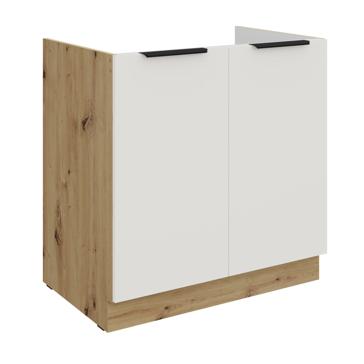 Base cabinet 80 cm, Aria 80ZL 2F BB sink, plinth - Image 3