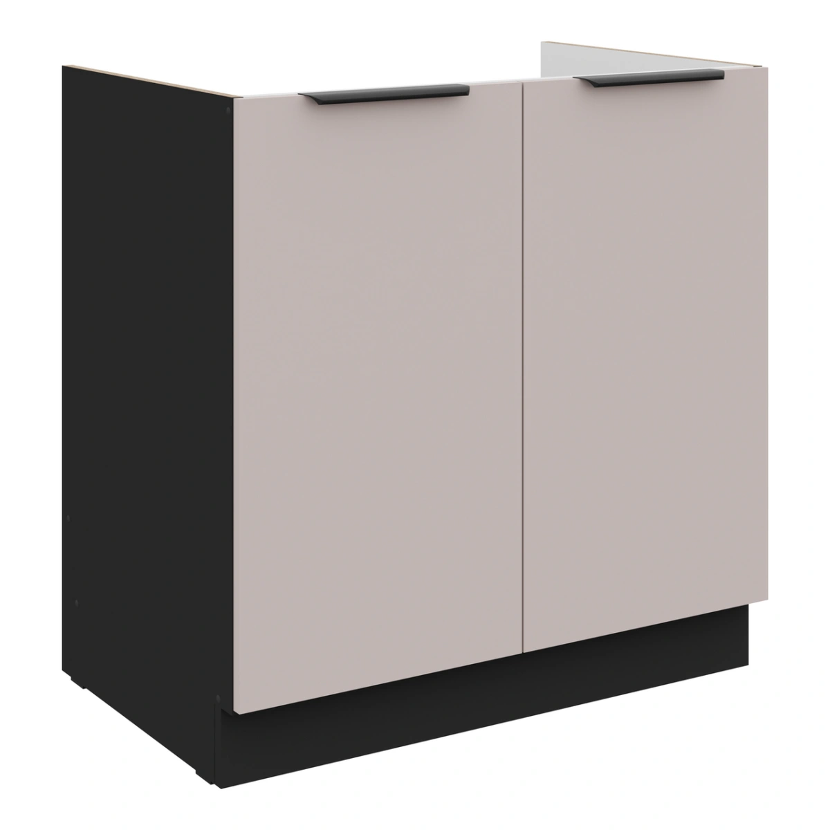 Base cabinet 80 cm, Arona 80 ZL 2F BB sink