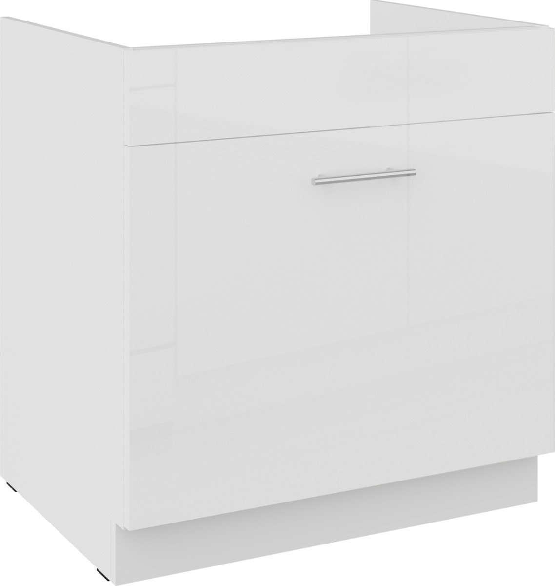 Base cabinet 80 cm, sink, drawer, Lara White 80 ZL 1S BB PREMIUM BOX