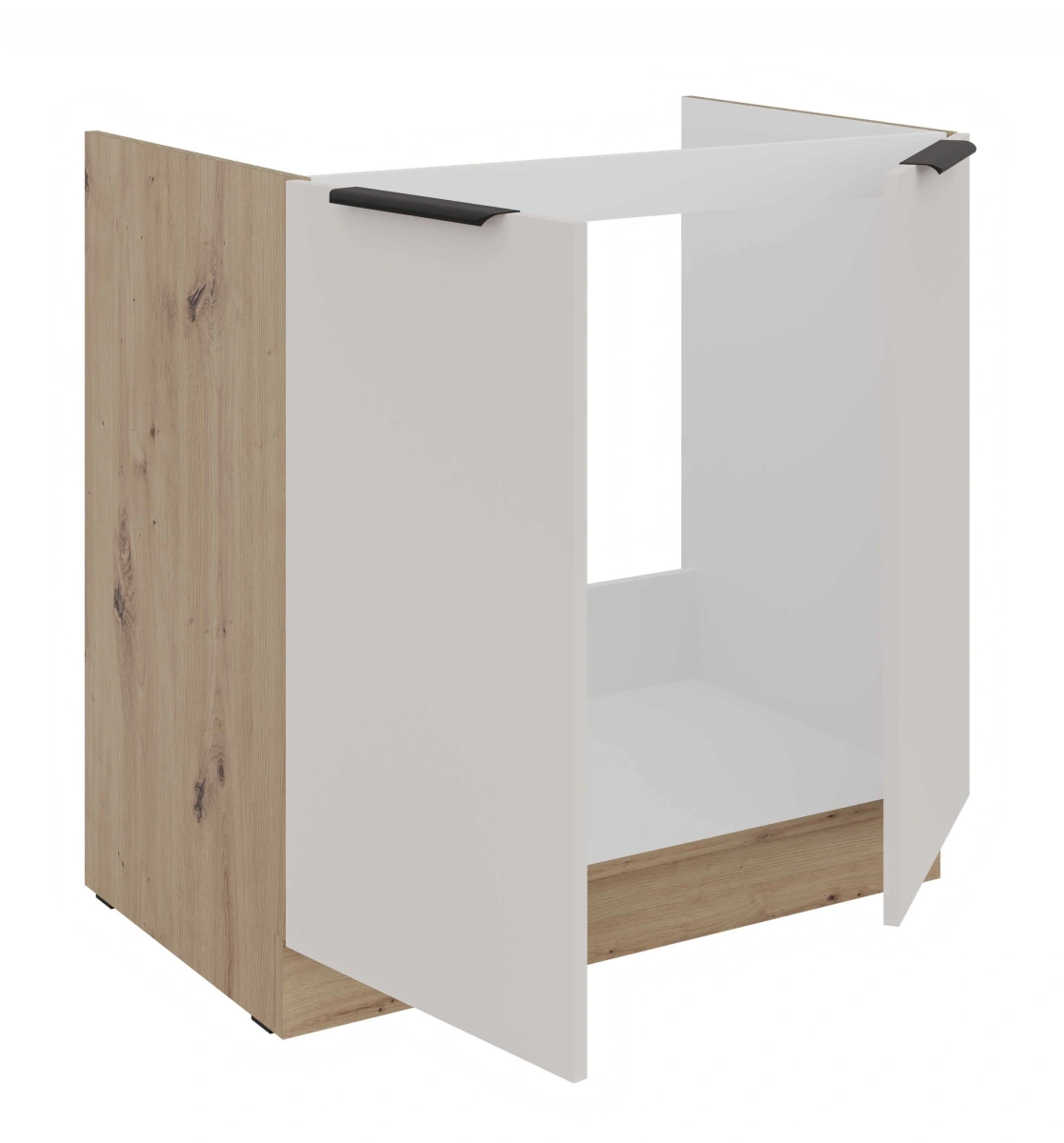 Base cabinet 80 cm, sink Solea 80 ZL 2F BB - Image 2