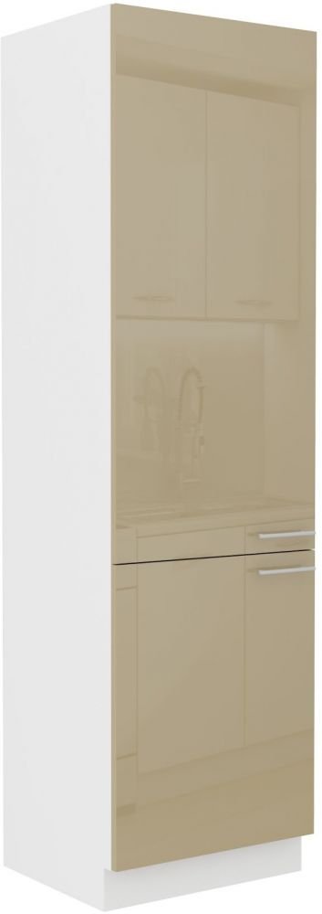 60 cm column cabinet Lara Cappucino 60 LO-210 2F for refrigerator