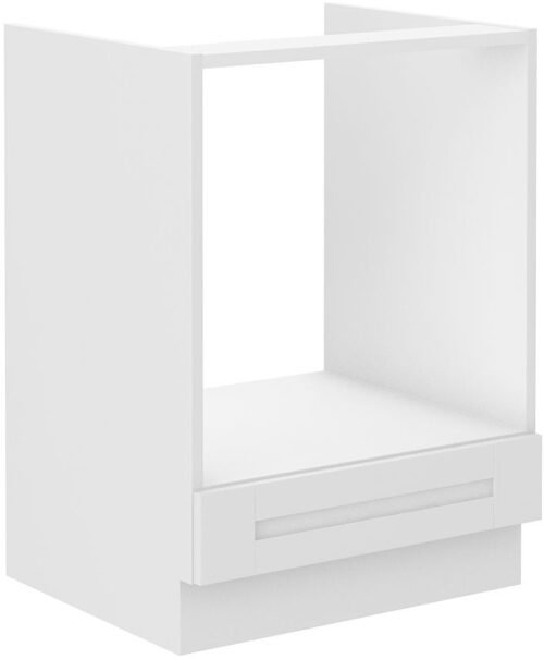 Base cabinet 60 cm Luna oven white 60 D gas BB