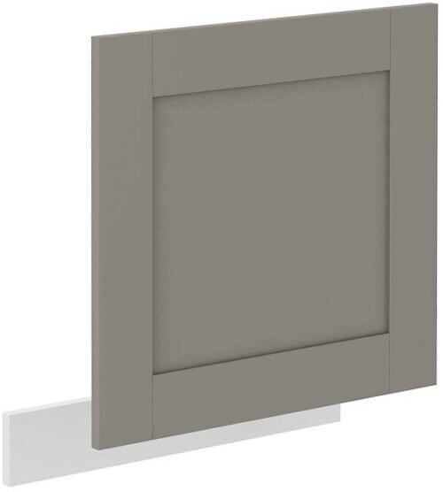 Dishwasher front, 60 cm, open panel, Luna white/clay grey, ZM, 570×596