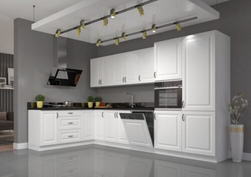 Upper corner cabinet 60 cm Stillo white/white 60×60 GN-72 2F 90 degrees