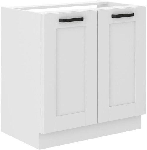 Base cabinet 80 cm, Luna sink, white, 80 ZL 2F BB