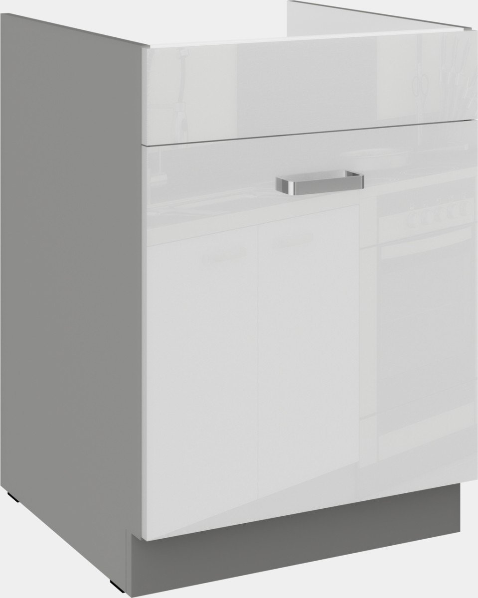 Base cabinet 60 cm for sink drawer Bianka 60 ZL 1S BB PREMIUM BOX
