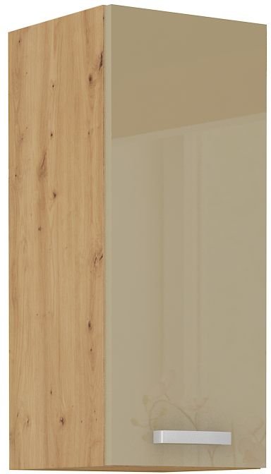 Wall cabinet 30 cm Artisan cappuccino glossy 30 G-72 1F