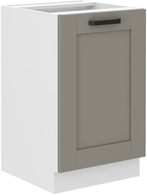 Base cabinet 50 cm Luna sink white/clay grey 50 ZL 1F BB