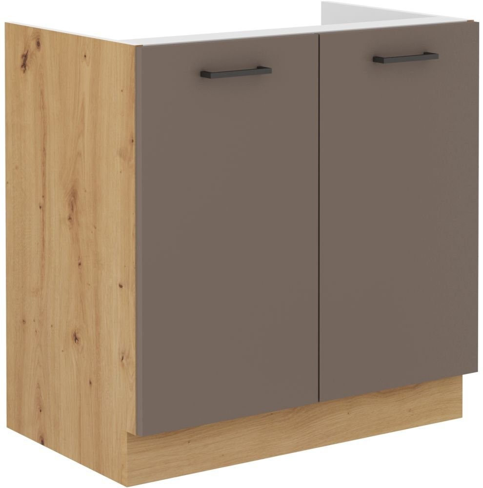 Base cabinet 80 cm, sink Bologna 80 ZL 2F BB
