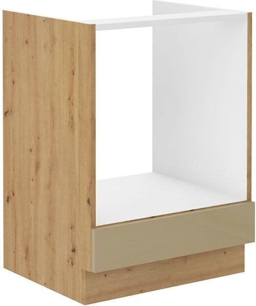 Base cabinet 60 cm, for Artisan cappuccino oven, glossy, 60 D, gas BB