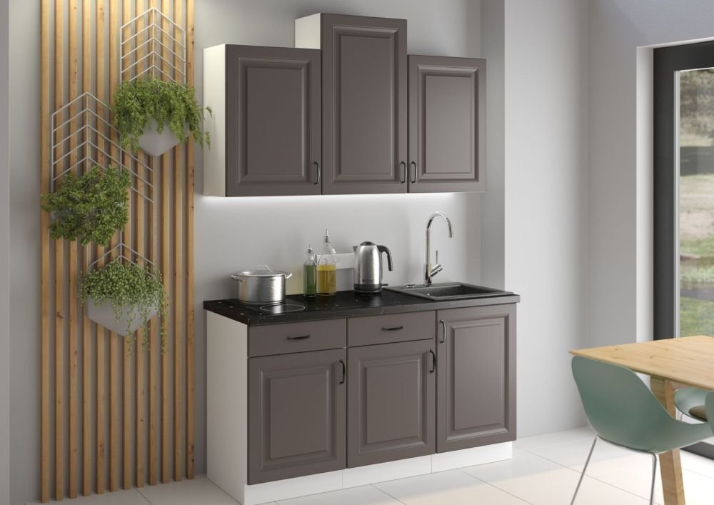 Wall cabinet 60 cm Stillo white/graphite 60 G-72 1F - Image 5