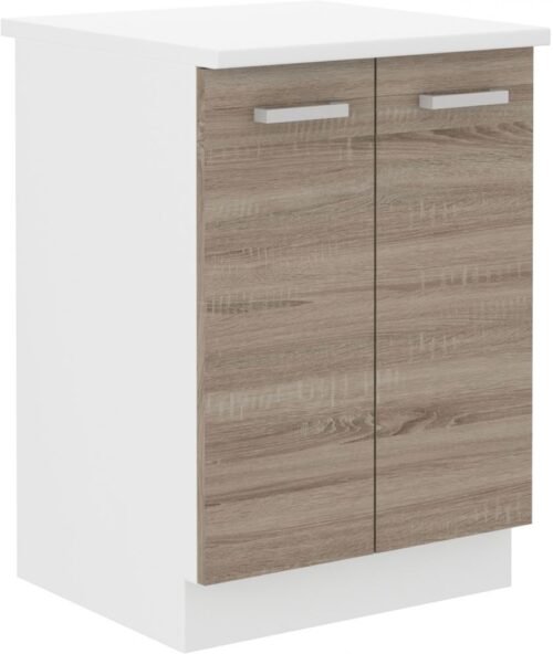 Dave 60D2F 60 cm base cabinet with worktop