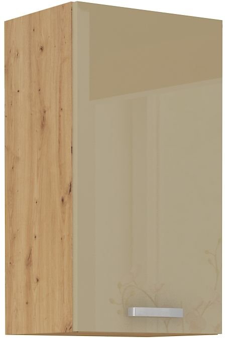 Wall cabinet 40 cm Artisan cappuccino glossy 40 G-72 1F