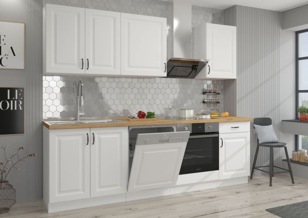 40 cm base cabinet with drawers Stillo white 40 D 3S BB - Image 6