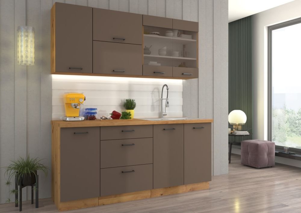 Base cabinet 80 cm for sink drawer Bologna 80 ZL 1S BB PREMIUM BOX - Image 4