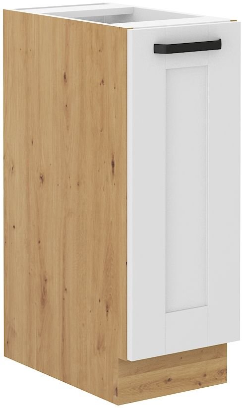 Base cabinet 30 cm Cargo Luna white/artisan 30 D CARGO BB