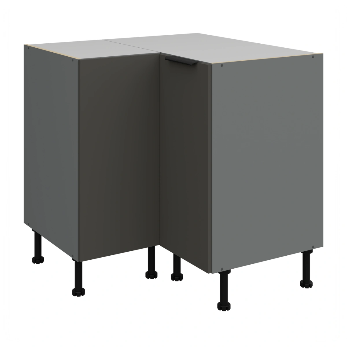 Base corner cabinet 90/90 cm Aria 90x90 ND 2F BB - Image 5