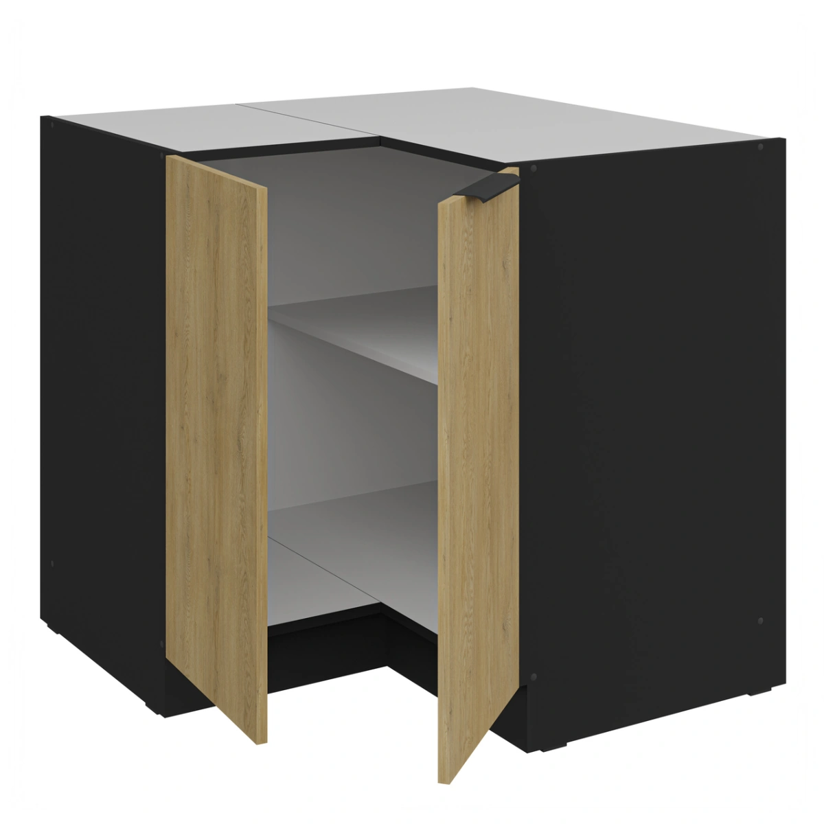 Base corner cabinet 90/90 cm Cremona 90x90 ND 2F BB - Image 2