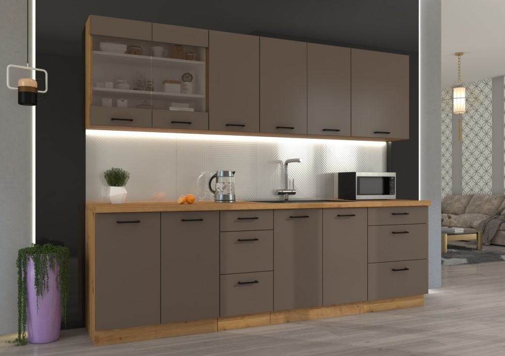 Base cabinet 80 cm for sink drawer Bologna 80 ZL 1S BB PREMIUM BOX - Image 5