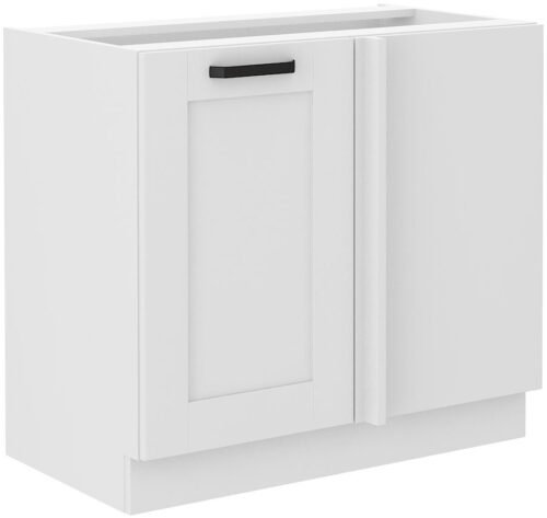 Base corner cabinet 105/60 cm Luna white 105 ND 1F BB
