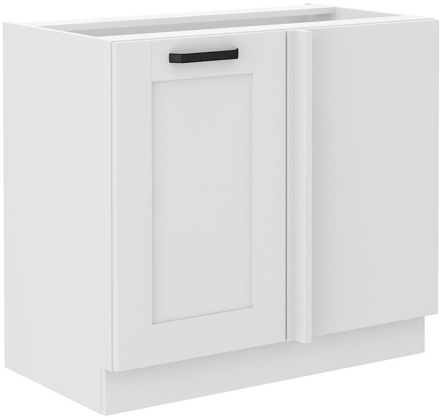 Base corner cabinet 105/60 cm Luna white 105 ND 1F BB