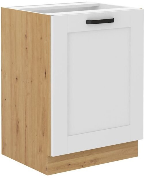 Base cabinet 60 cm Luna white/artisan 60 D 1F BB