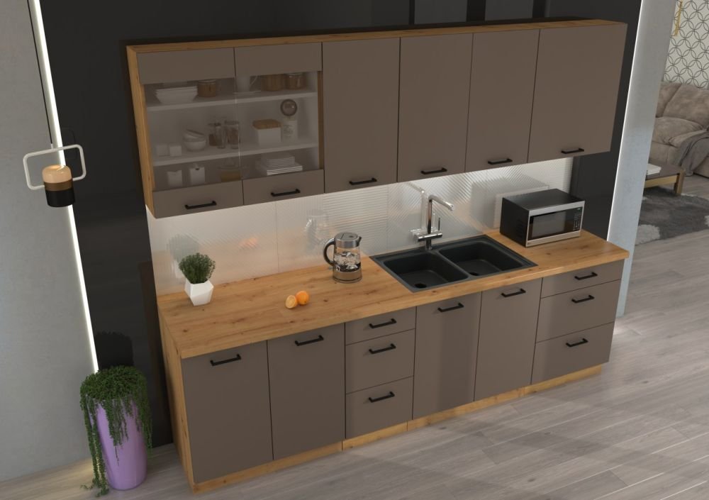 Base cabinet 80 cm for sink drawer Bologna 80 ZL 1S BB PREMIUM BOX - Image 6