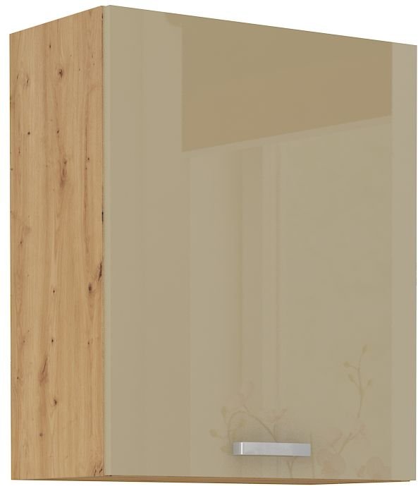 Wall cabinet 60 cm Artisan cappuccino glossy 60 G-72 1F