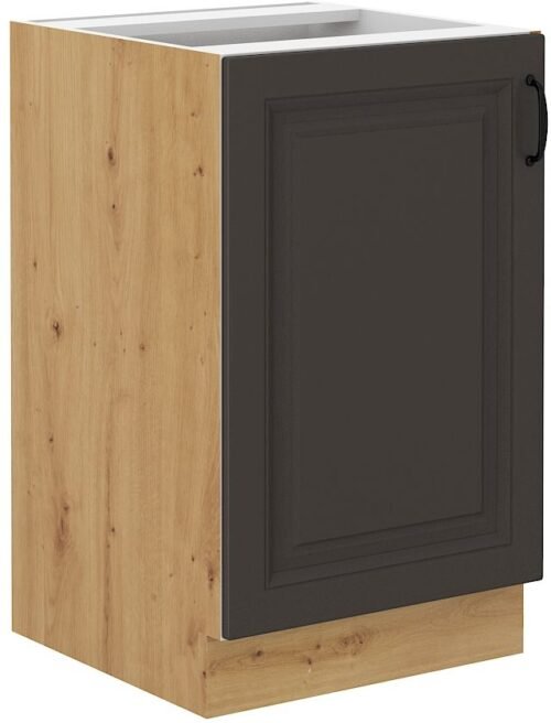 Base cabinet 50 cm, Stillo artisan/graphite sink 50 ZL 1F BB