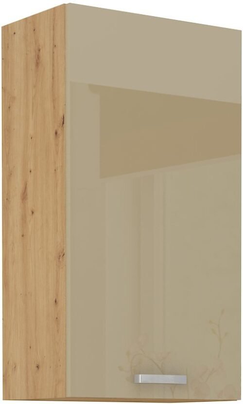 Wall cabinet 50 cm Artisan cappuccino glossy 50 G-90 1F