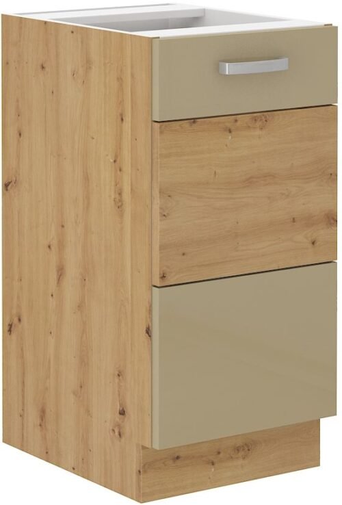 Base cabinet 40 cm Artisan cappuccino glossy 40 D 1F BB