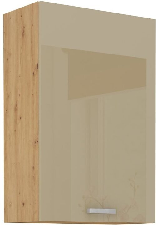 Wall cabinet 60 cm Artisan cappuccino glossy 60 G-90 1F