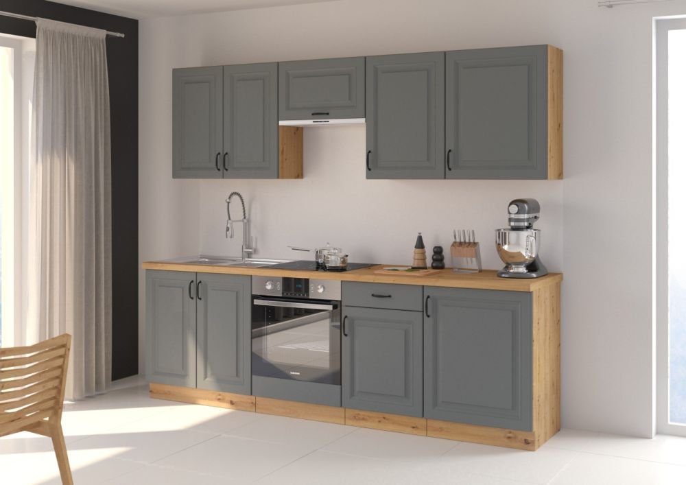 Wall cabinet 80 cm Stillo artisan/dust grey 80 G-90 2F - Image 3