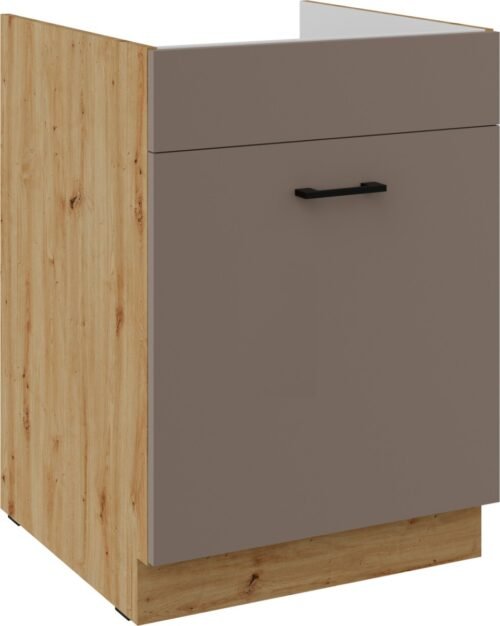 Base cabinet 60 cm for sink drawer Bologna 60 ZL 1S BB PREMIUM BOX
