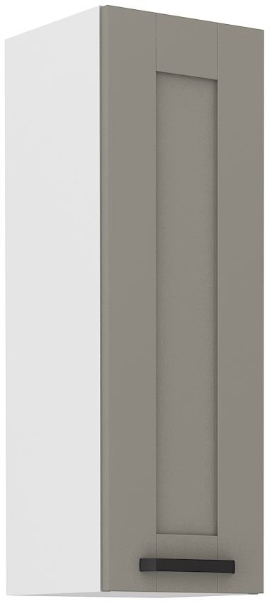 Wall cabinet 30 cm Luna white/clay grey 30 G-90 1F