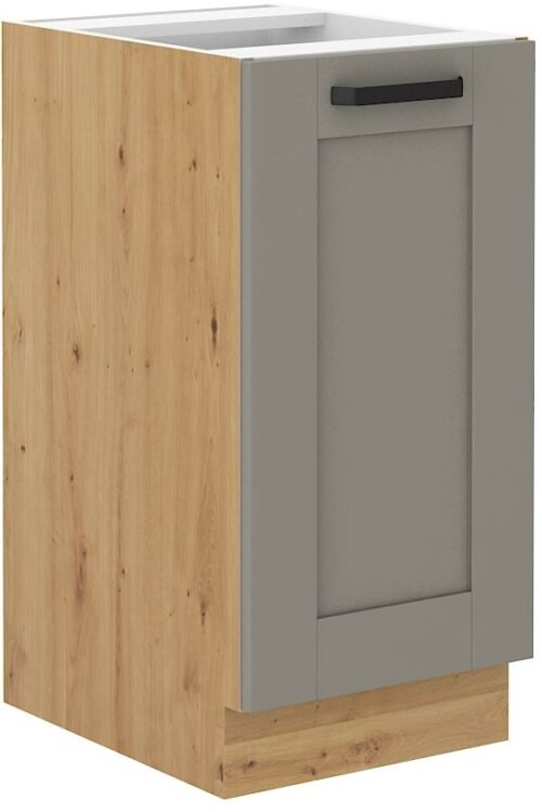 Base cabinet 40 cm Luna artisan/clay grey 40 D 1F BB
