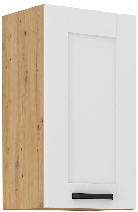 Wall cabinet 40 cm Luna white/artisan 40 G-72 1F