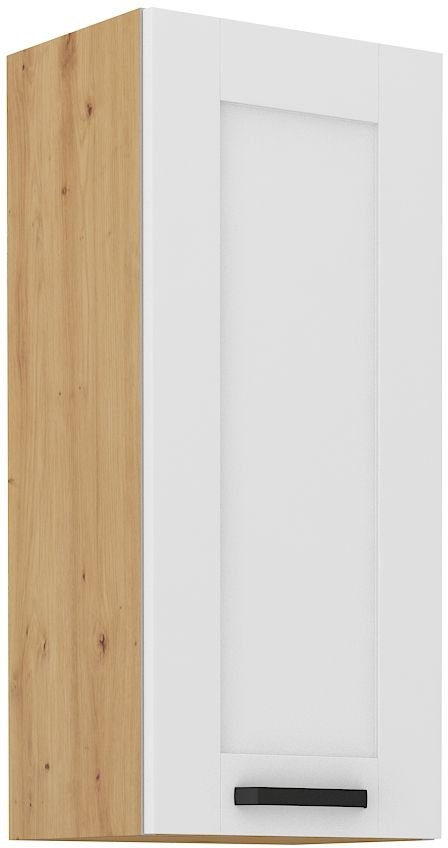Wall cabinet 40 cm Luna white/artisan 40 G-90 1F