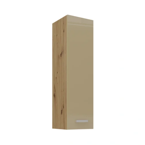 Wall cabinet 30 cm Artisan cappuccino glossy 30 G-108 1F