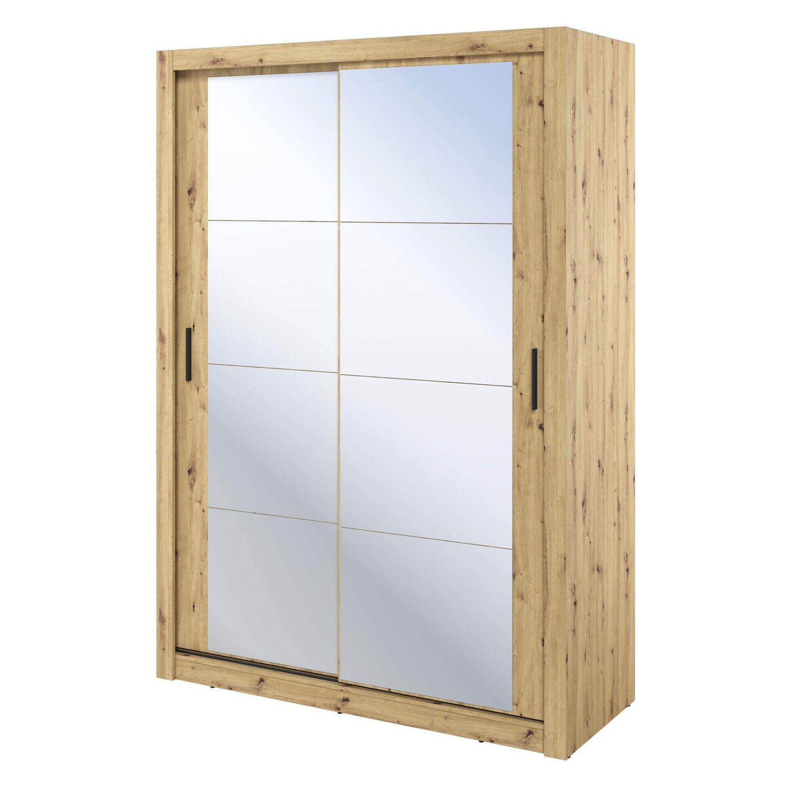 ARTI AR-18 2D sliding wardrobe with mirror | 150 cm | Artisan oak - Image 7